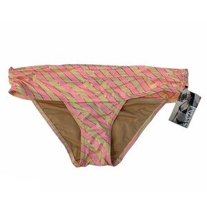 Victoria's Secret Y2K Low Rise Striped Bikini Bottom